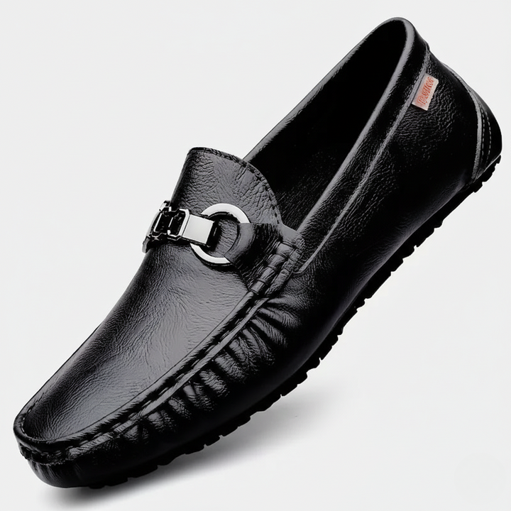 Erik | Mocassin de Conduite en Cuir Texturé
