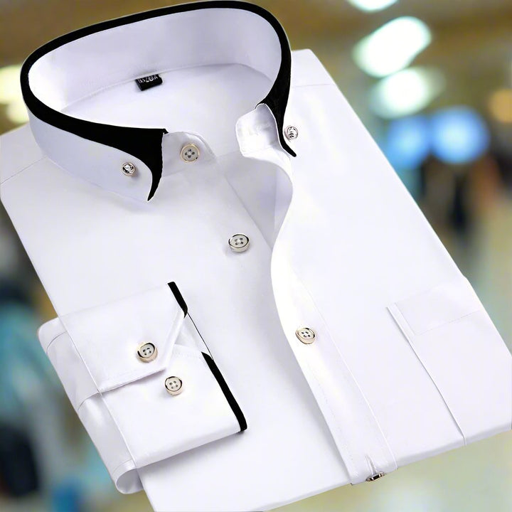 Leon - Chemise Élégante À Manches Longues