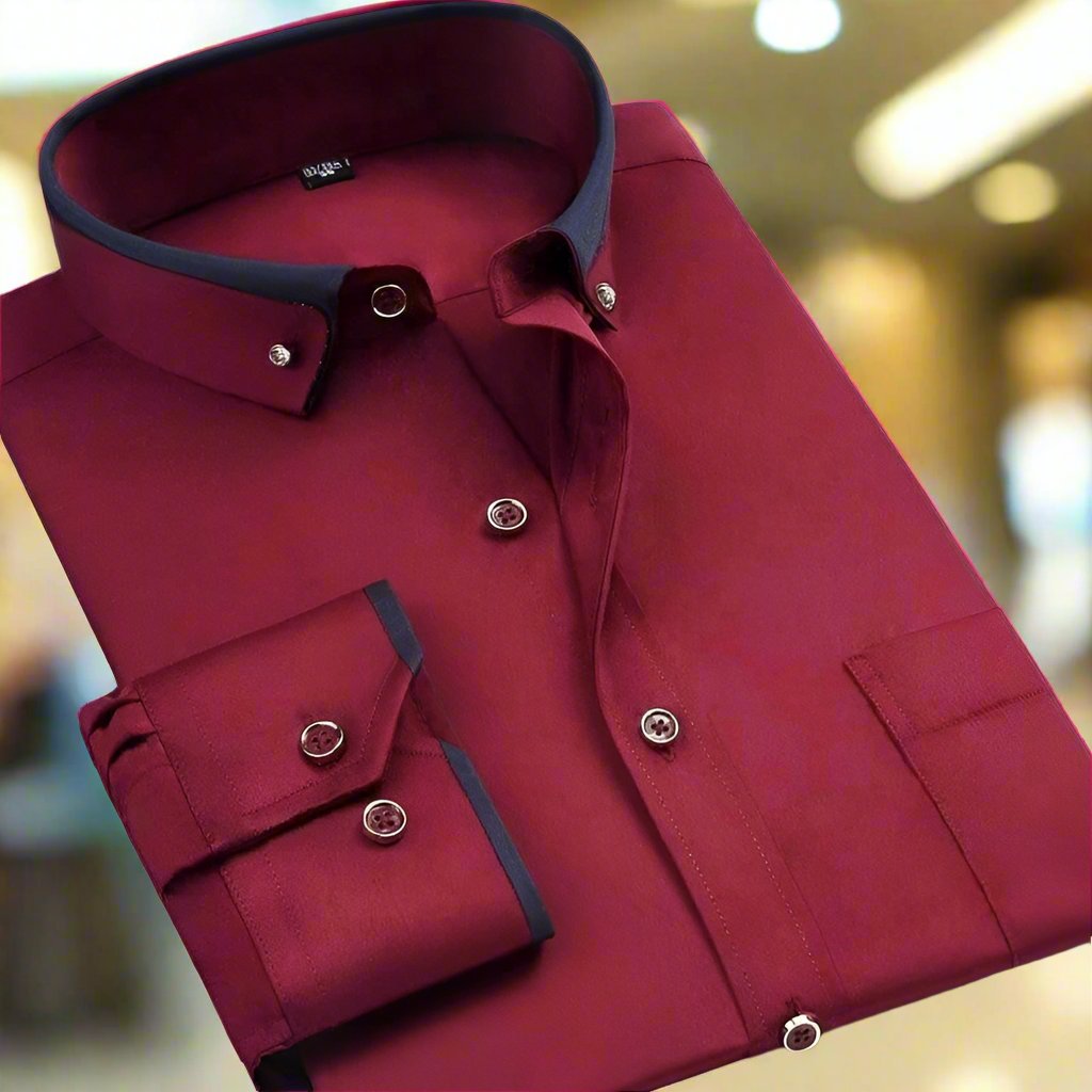 Leon - Chemise Élégante À Manches Longues