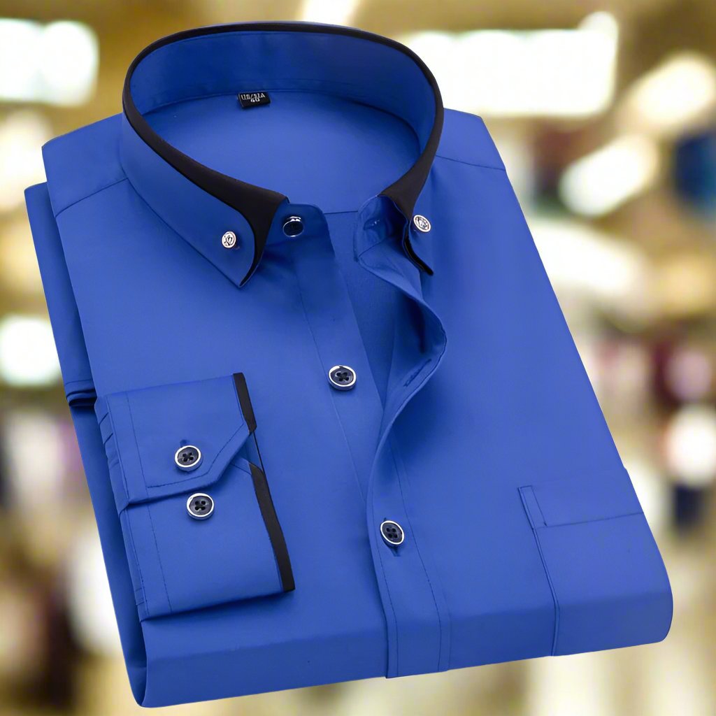 Leon - Chemise Élégante À Manches Longues
