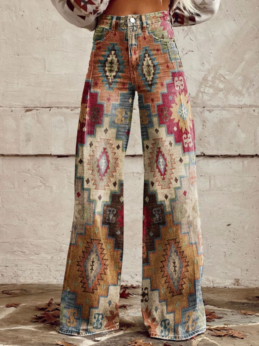 Léa | Pantalons Rétro Élégants