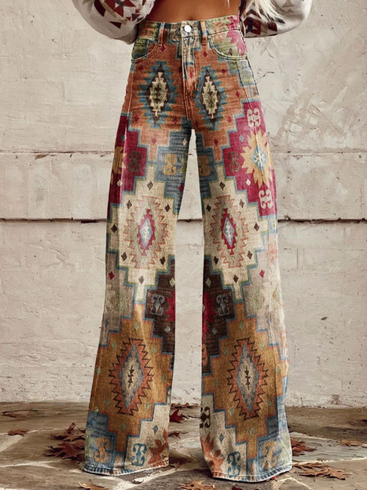 Léa | Pantalons Rétro Élégants
