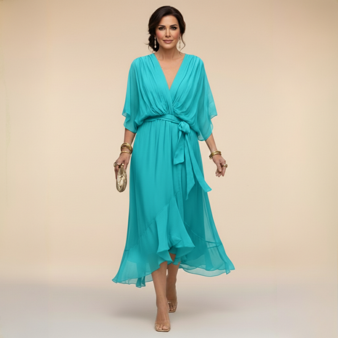 Monica - Élégante Robe en Chiffon