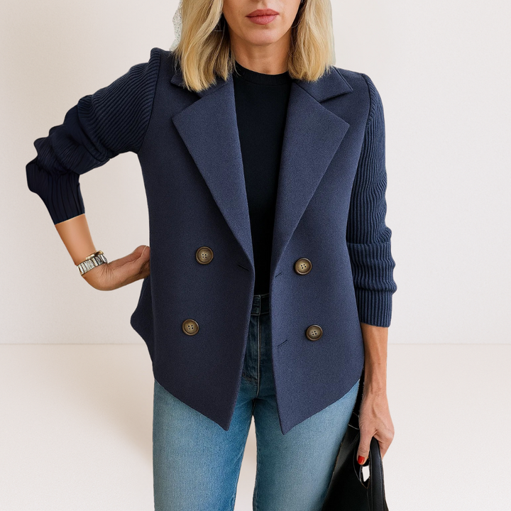 Martine - Veste Élégante En Tricot