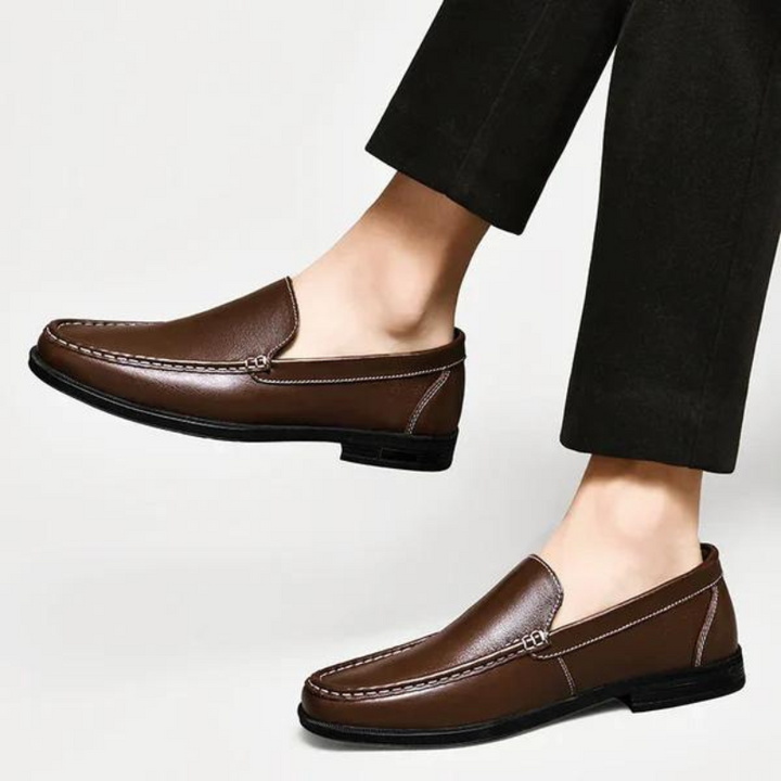 Garrett | Italiana Mocassins en Cuir Véritable