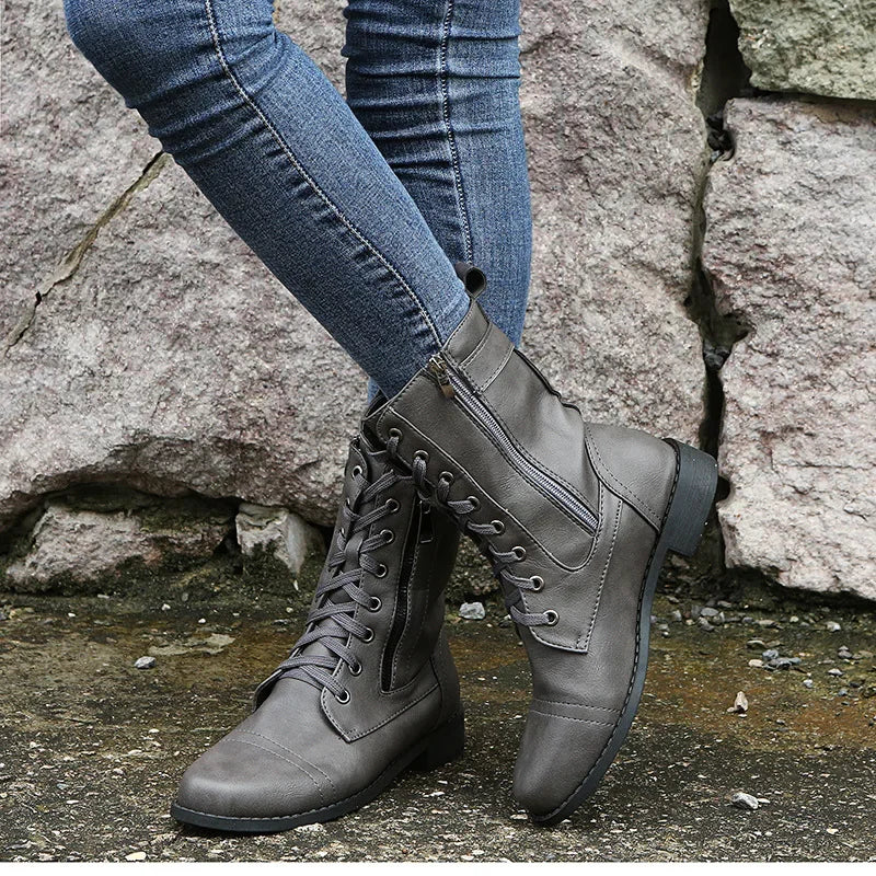 Erika - Bottes en Cuir Luxueuses