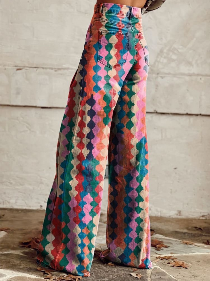Amélie | Pantalon Bohémien Élégant