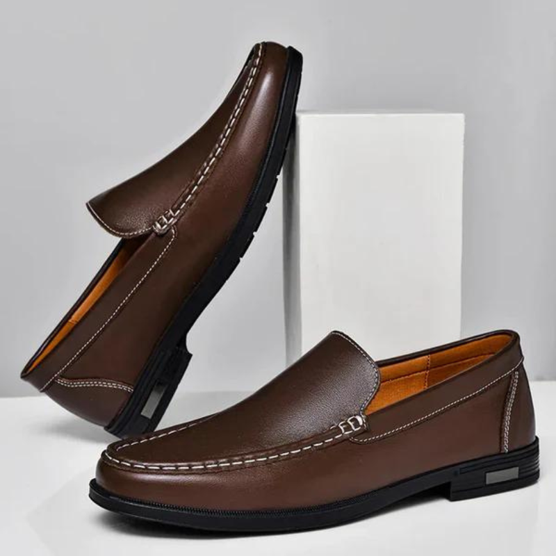 Garrett | Italiana Mocassins en Cuir Véritable