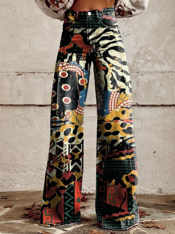 Élodie | Pantalons Amples Élégants