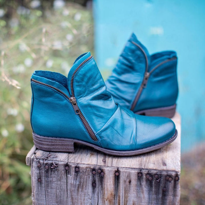 Vianne - Bottes En Cuir Élégantes