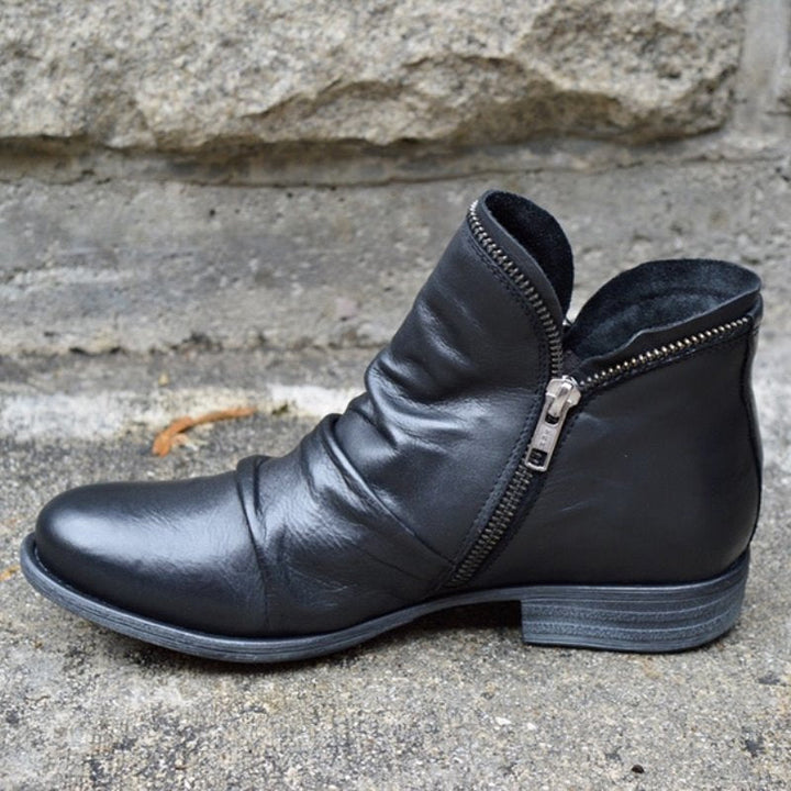 Vianne - Bottes En Cuir Élégantes