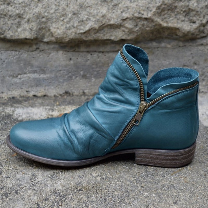 Vianne - Bottes En Cuir Élégantes