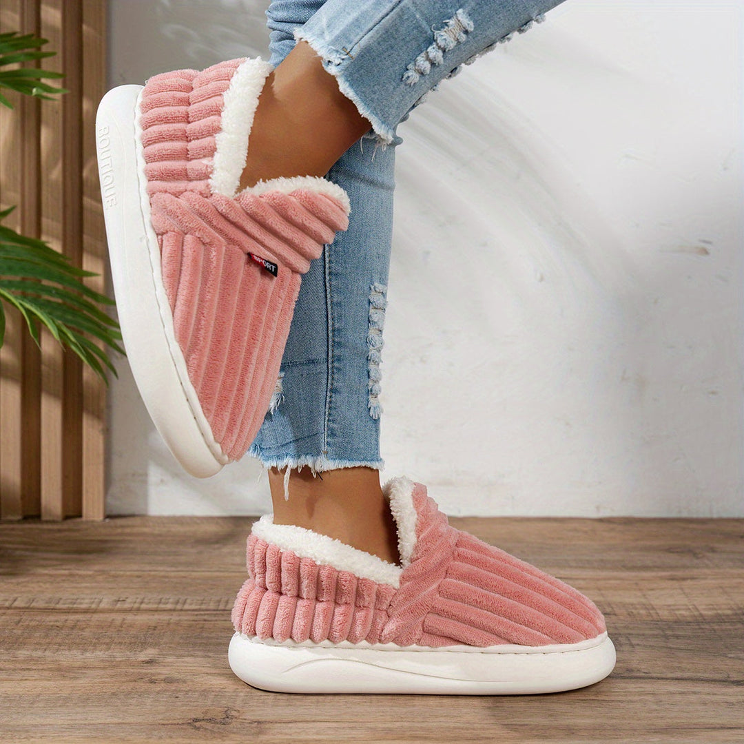 CozyStep - Chaussons Douillets Élégants