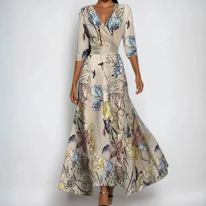 Emily - Robe Florale de Luxe
