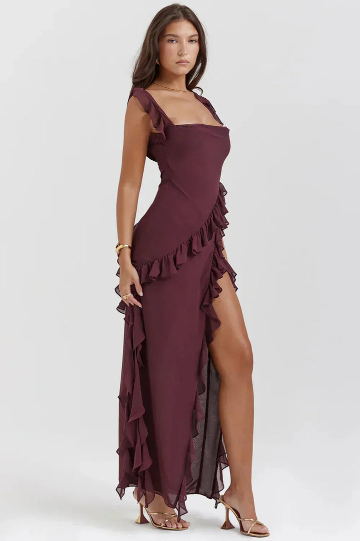 Aurora | Robe Elégante Avec Jambes Ouvertes