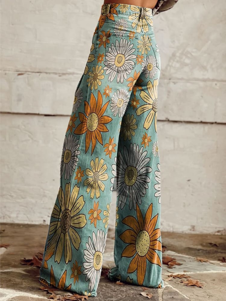 Cirilla | Pantalon Palazzo Floral