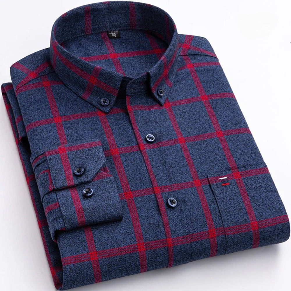 James - Chemise À Carreaux Classique