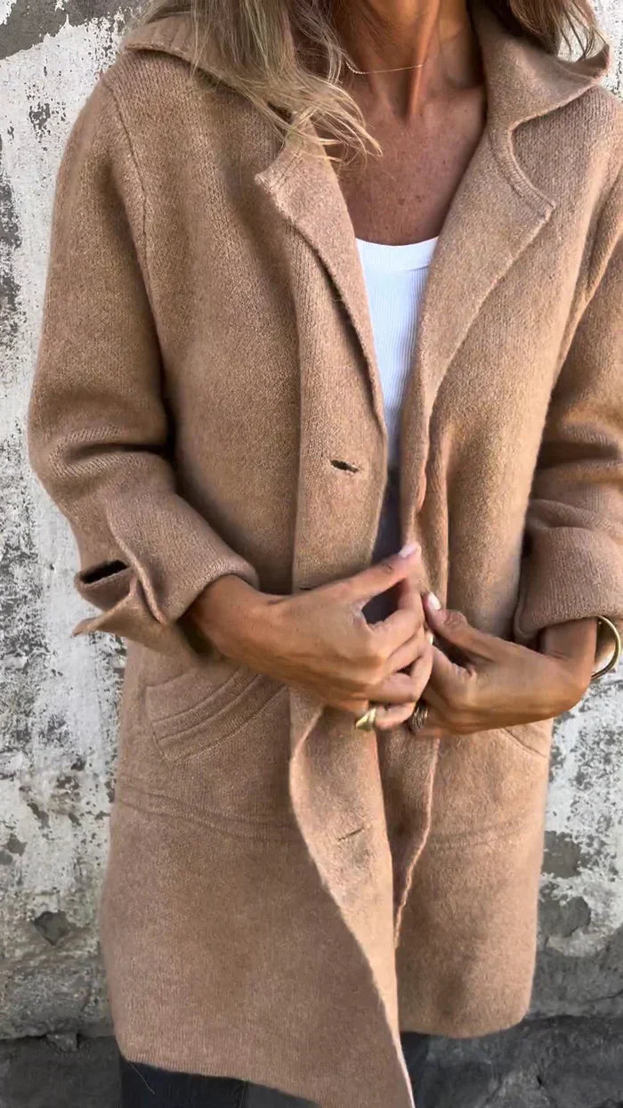 Audrey - Manteau Chic Minimaliste