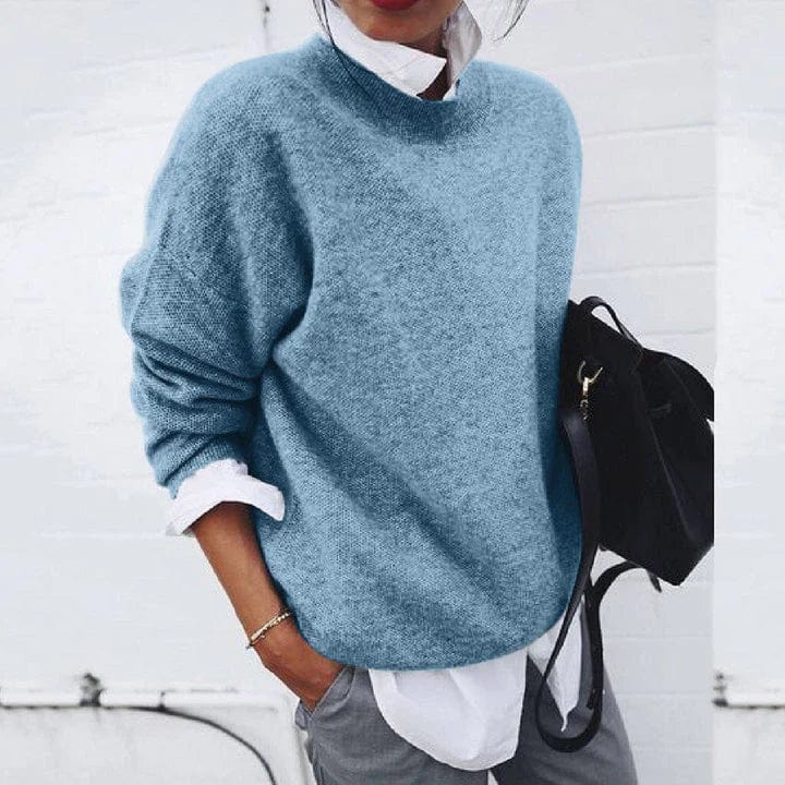 Jolanda - Pull en mélange de cachemire doux et confortable