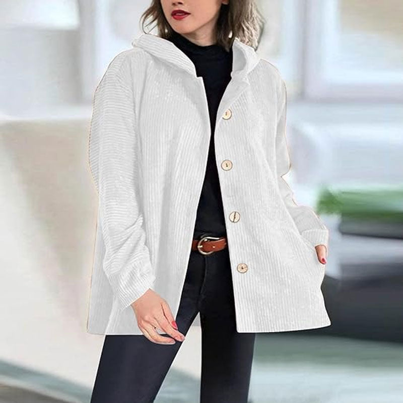 Isabelle - Veste Velours Confortable