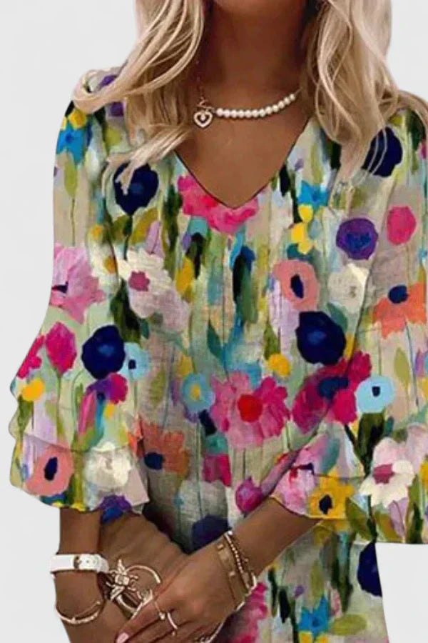 Mia - Robe Mini Fleurie