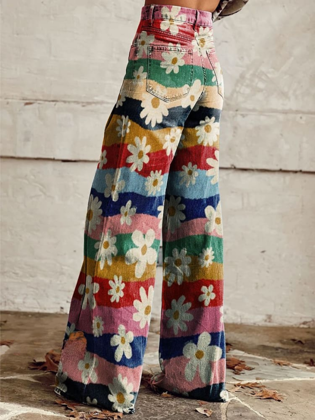 Léon | Pantalons Floraux Élégants
