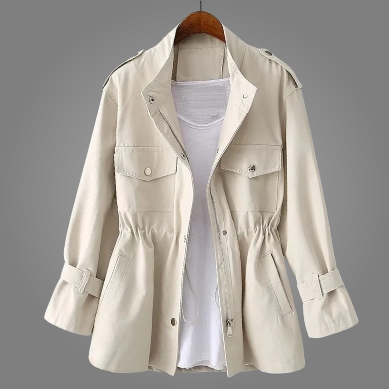 Elka - Manteau Élégant En Laine