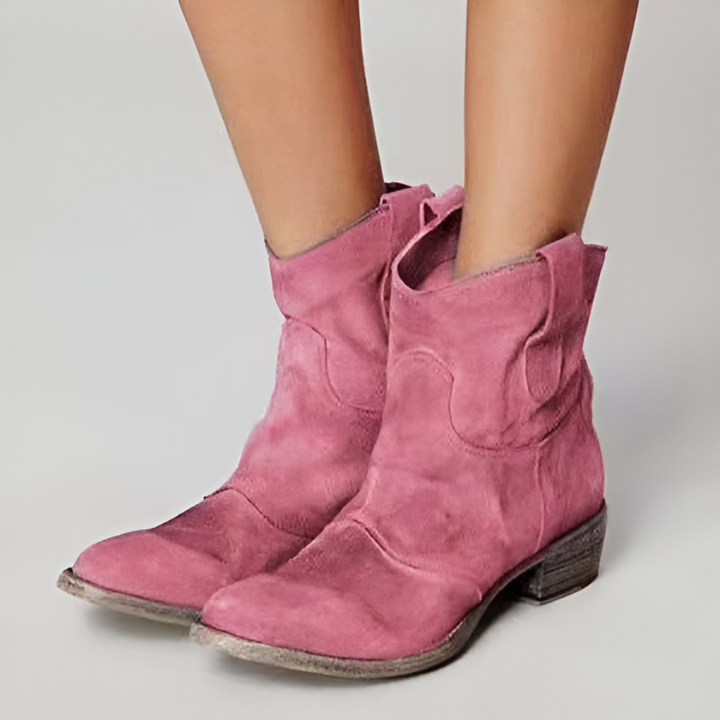 Carlotta - Bottines en Suède