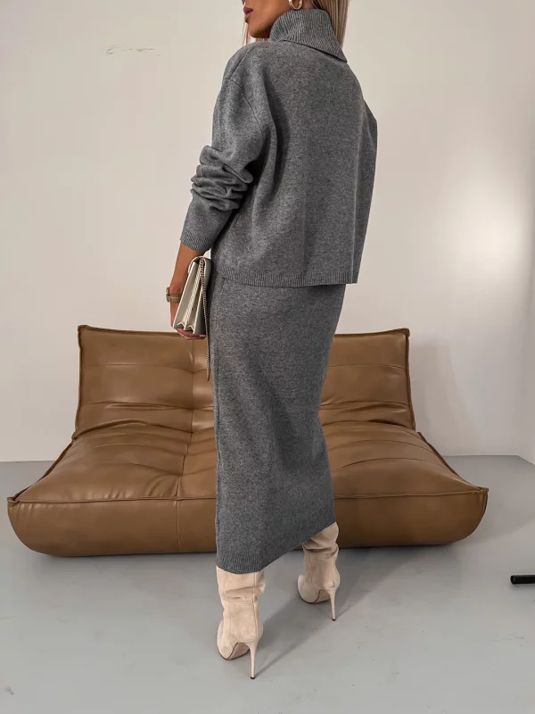 Nicole - Élégant Ensemble Tricot