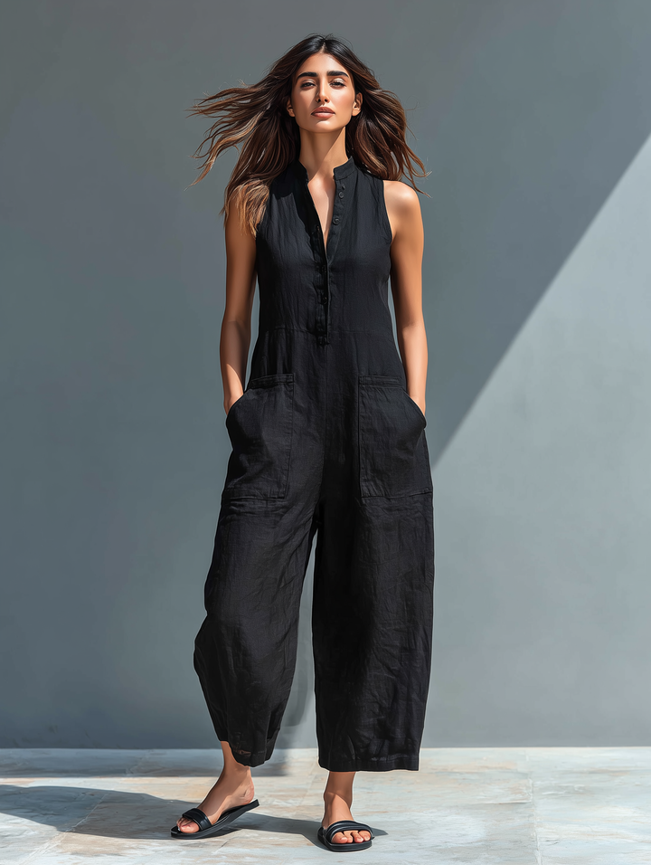Novera - Jumpsuit Minimaliste Élégant