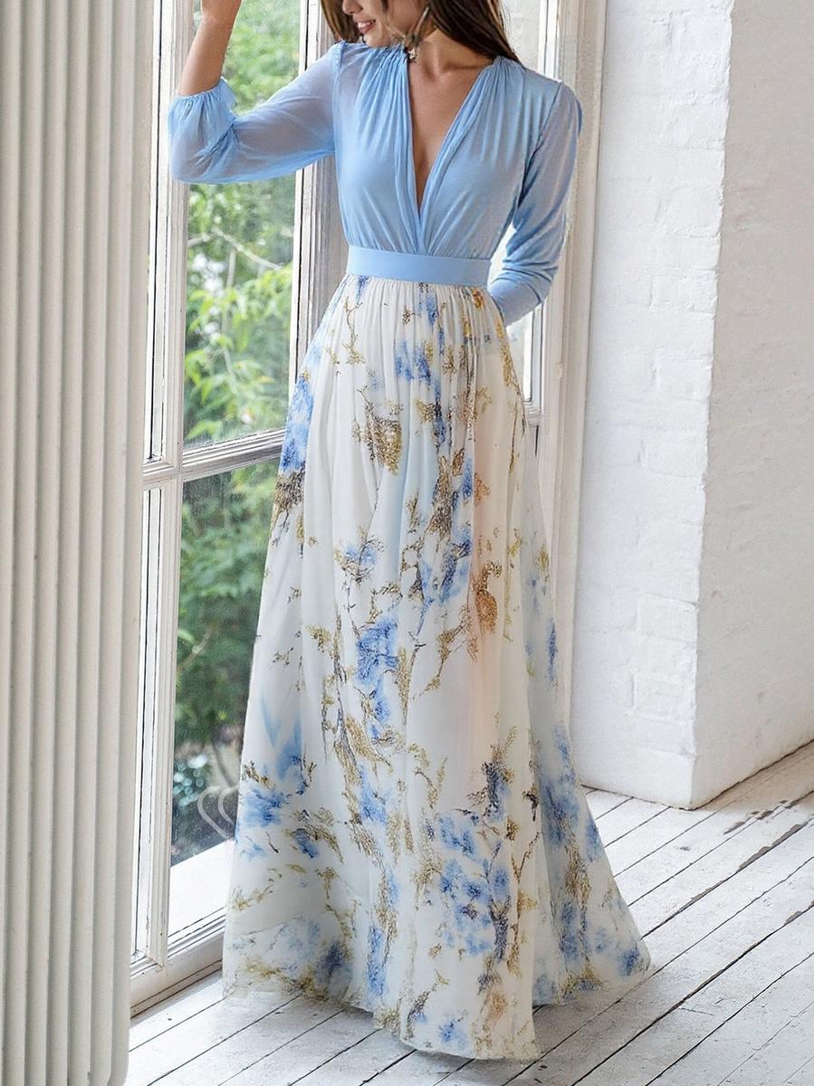 Pénélope  | Robe Maxi Fleurie