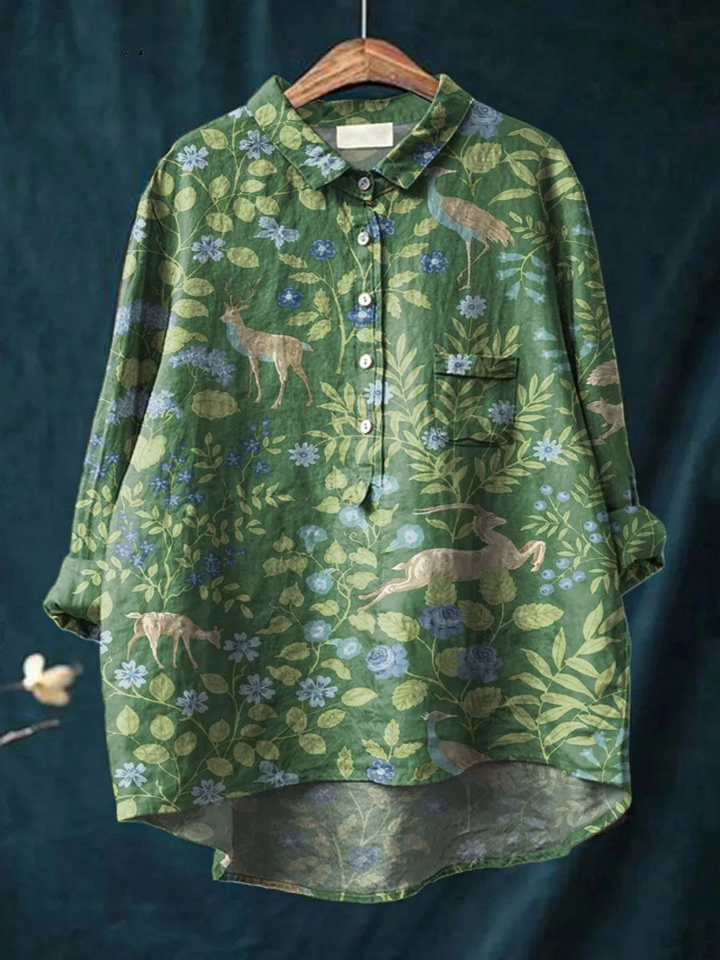 Géorgie | T-shirt Floral Léger