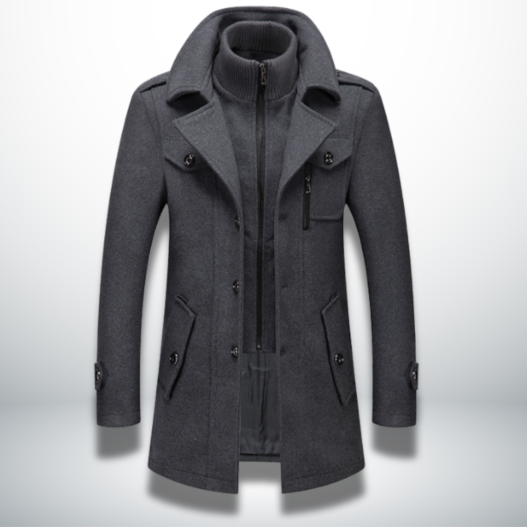 Angelo - Manteau Élégant Hivernal