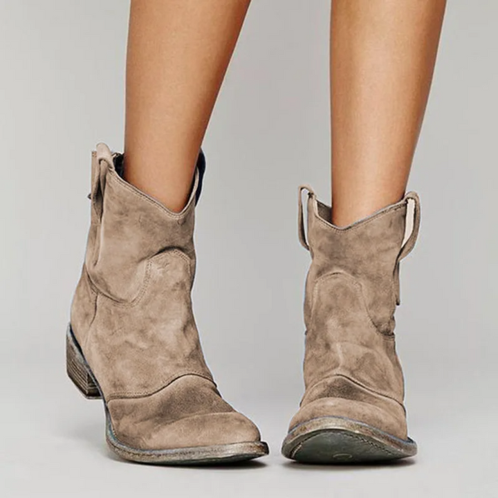 Carlotta - Bottines en Suède