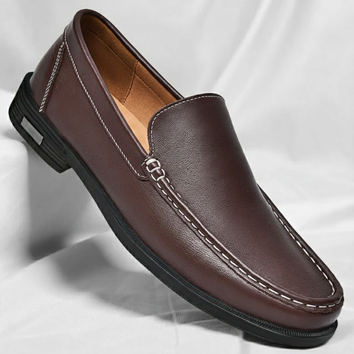 Garrett | Italiana Mocassins en Cuir Véritable