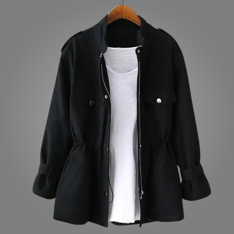 Elka - Manteau Élégant En Laine