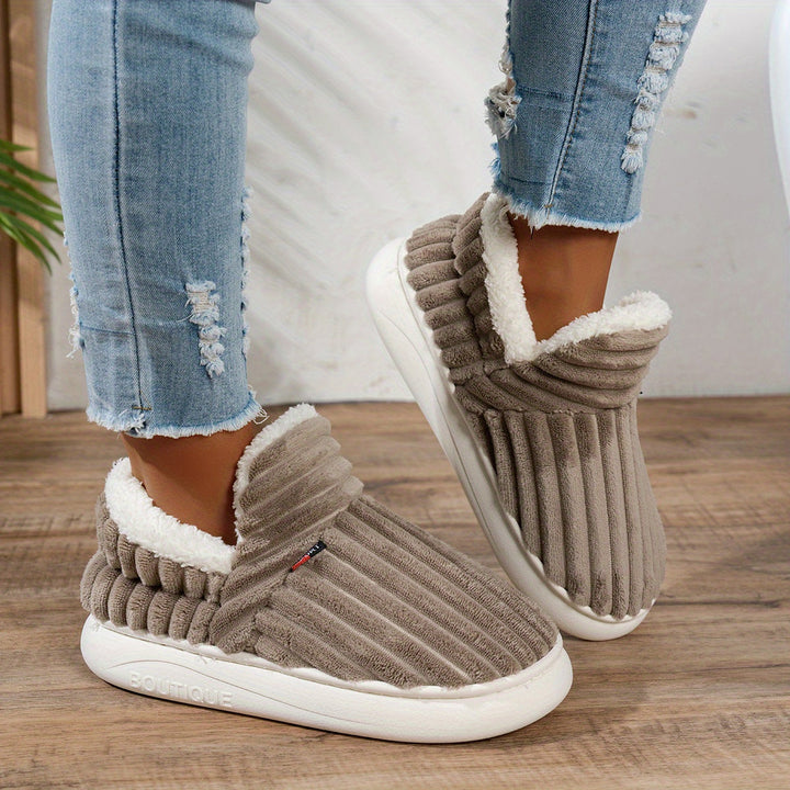 CozyStep - Chaussons Douillets Élégants