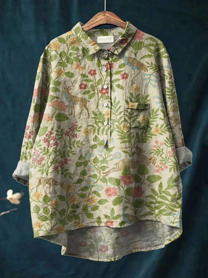 Géorgie | T-shirt Floral Léger
