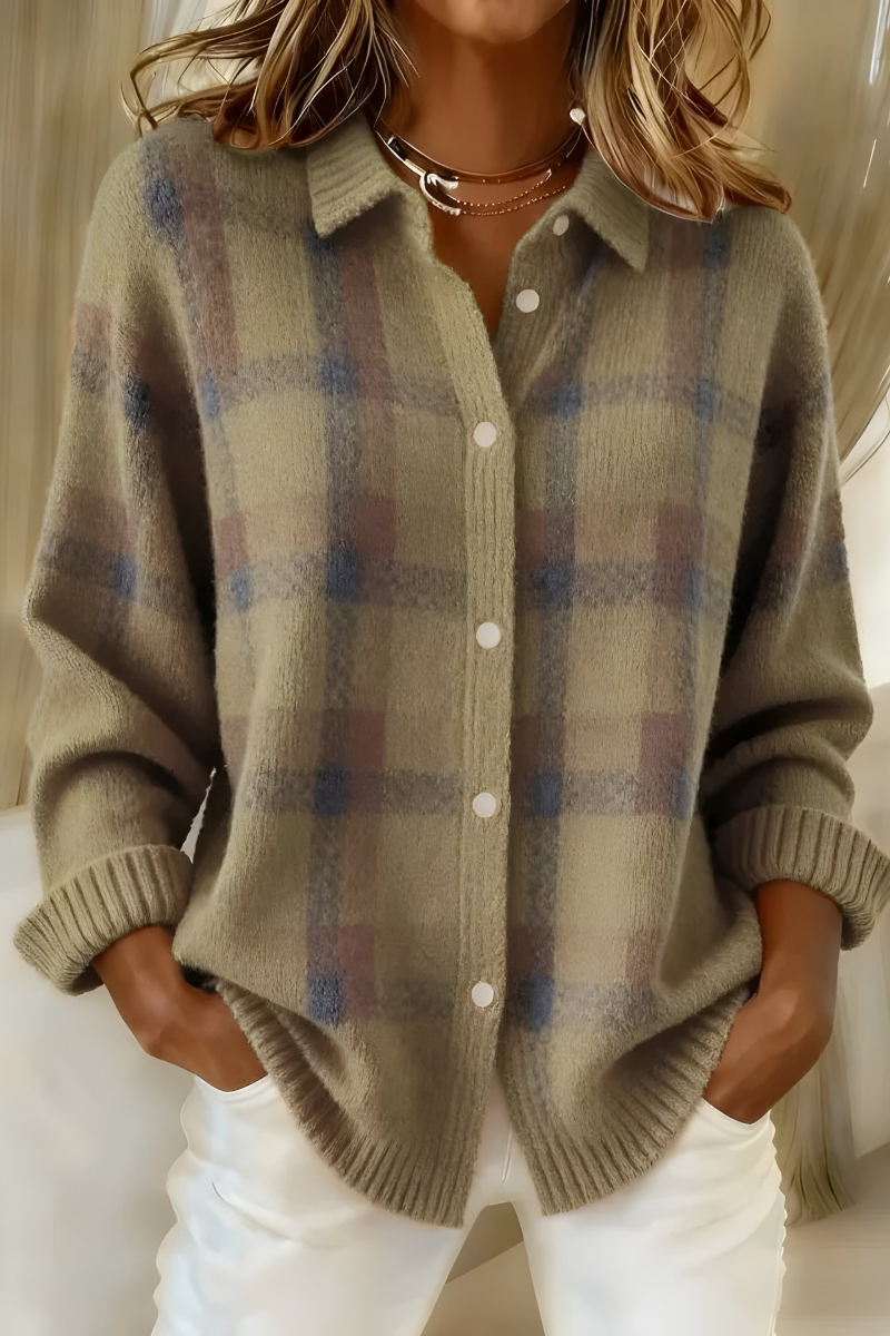 Tesa - Cardigan Rétro Confortable