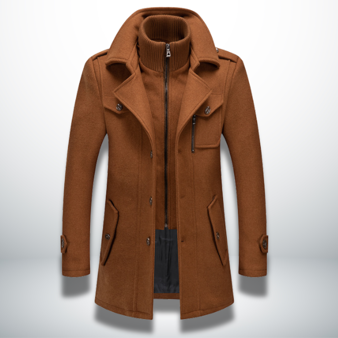 Angelo - Manteau Élégant Hivernal