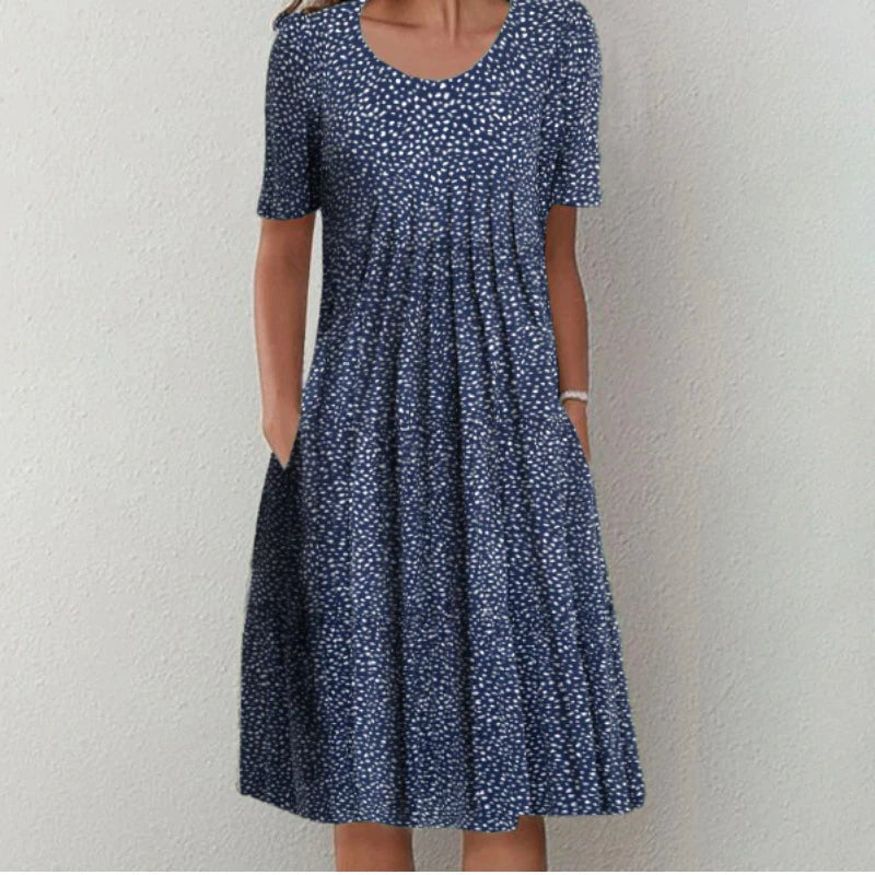 Celeste - Robe Midi Aérée Élegante