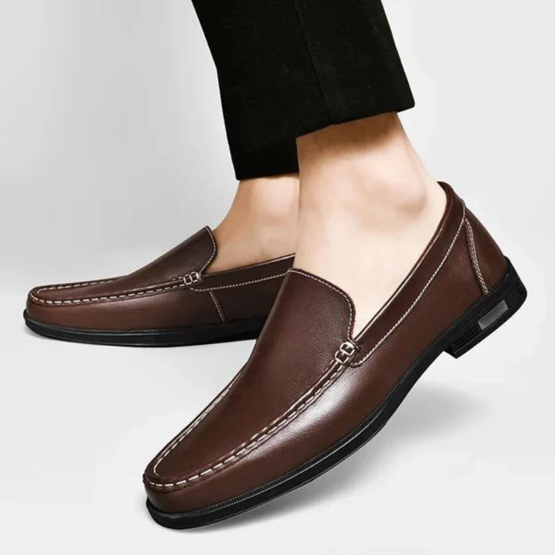 Garrett | Italiana Mocassins en Cuir Véritable