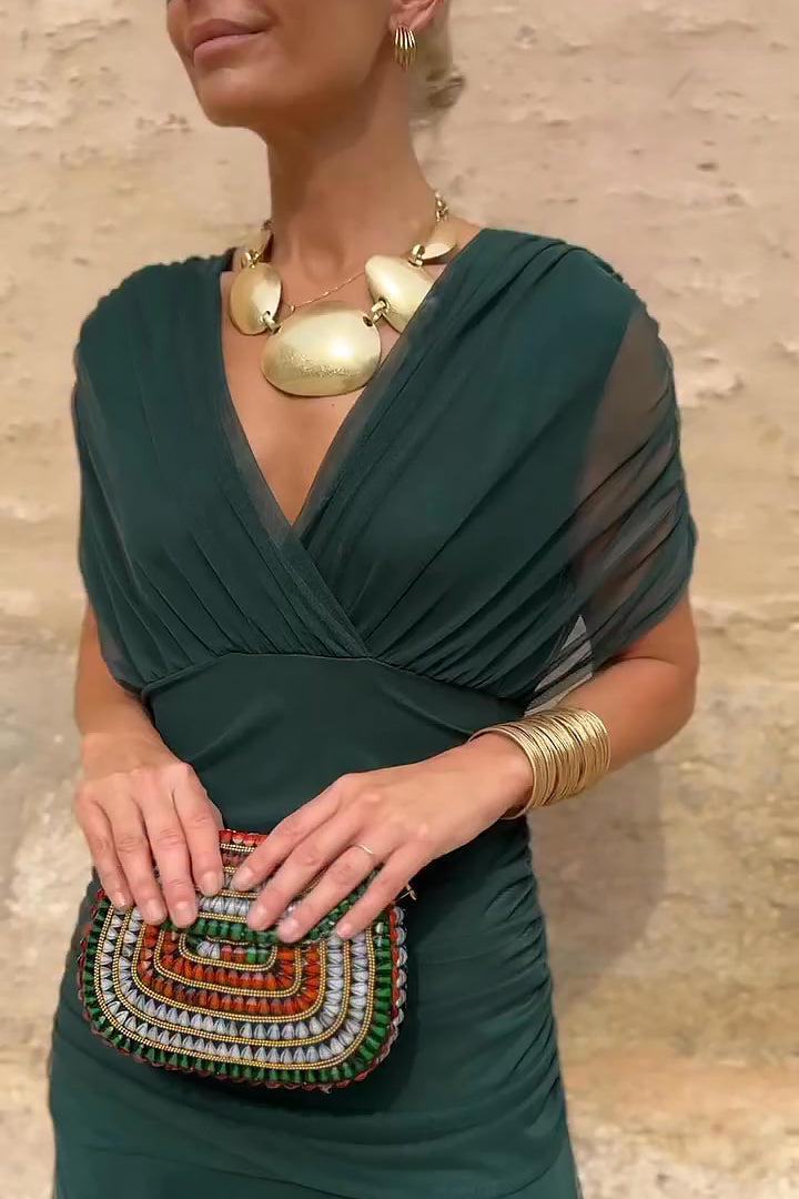 Clara | Robe Santana en Soie Élégante