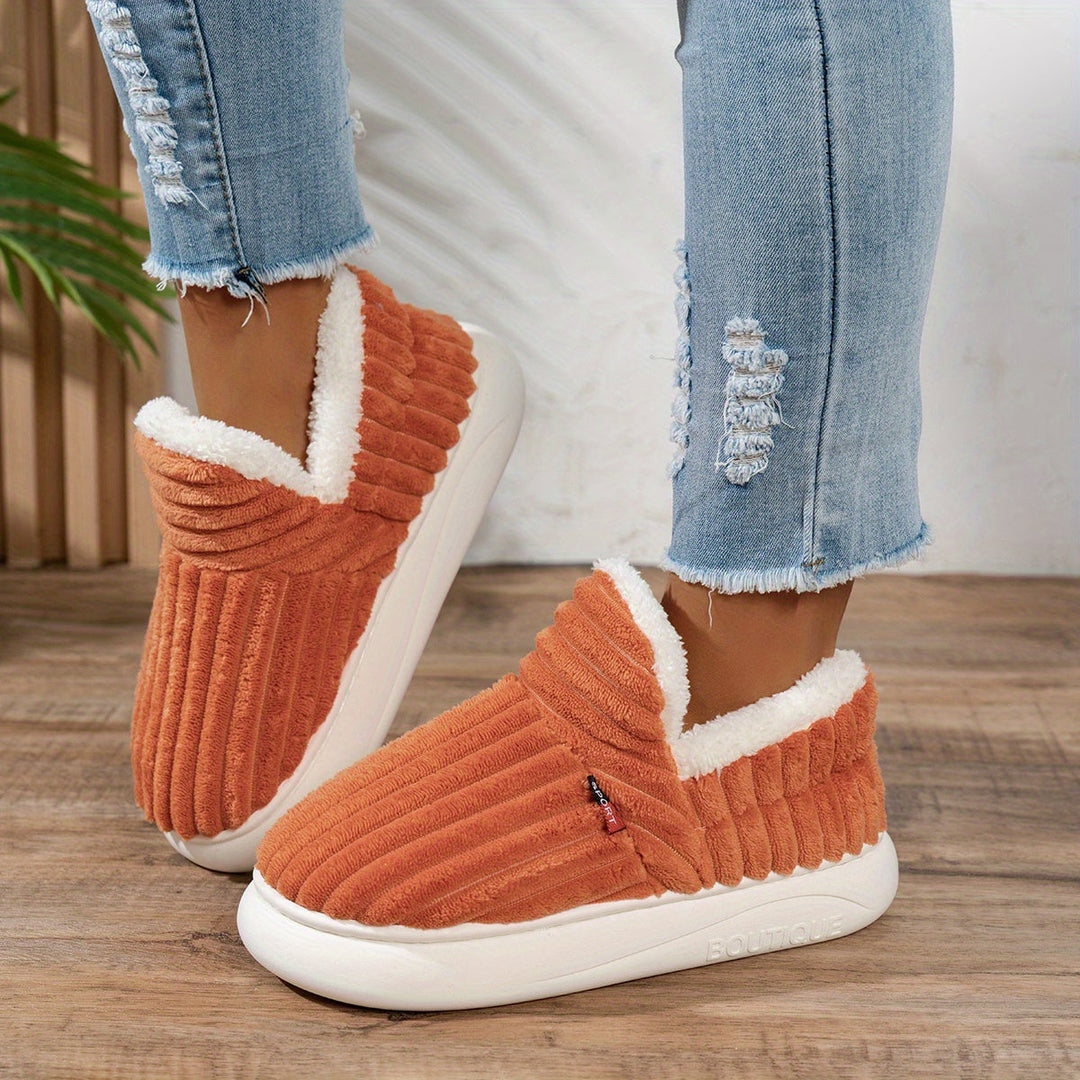CozyStep - Chaussons Douillets Élégants