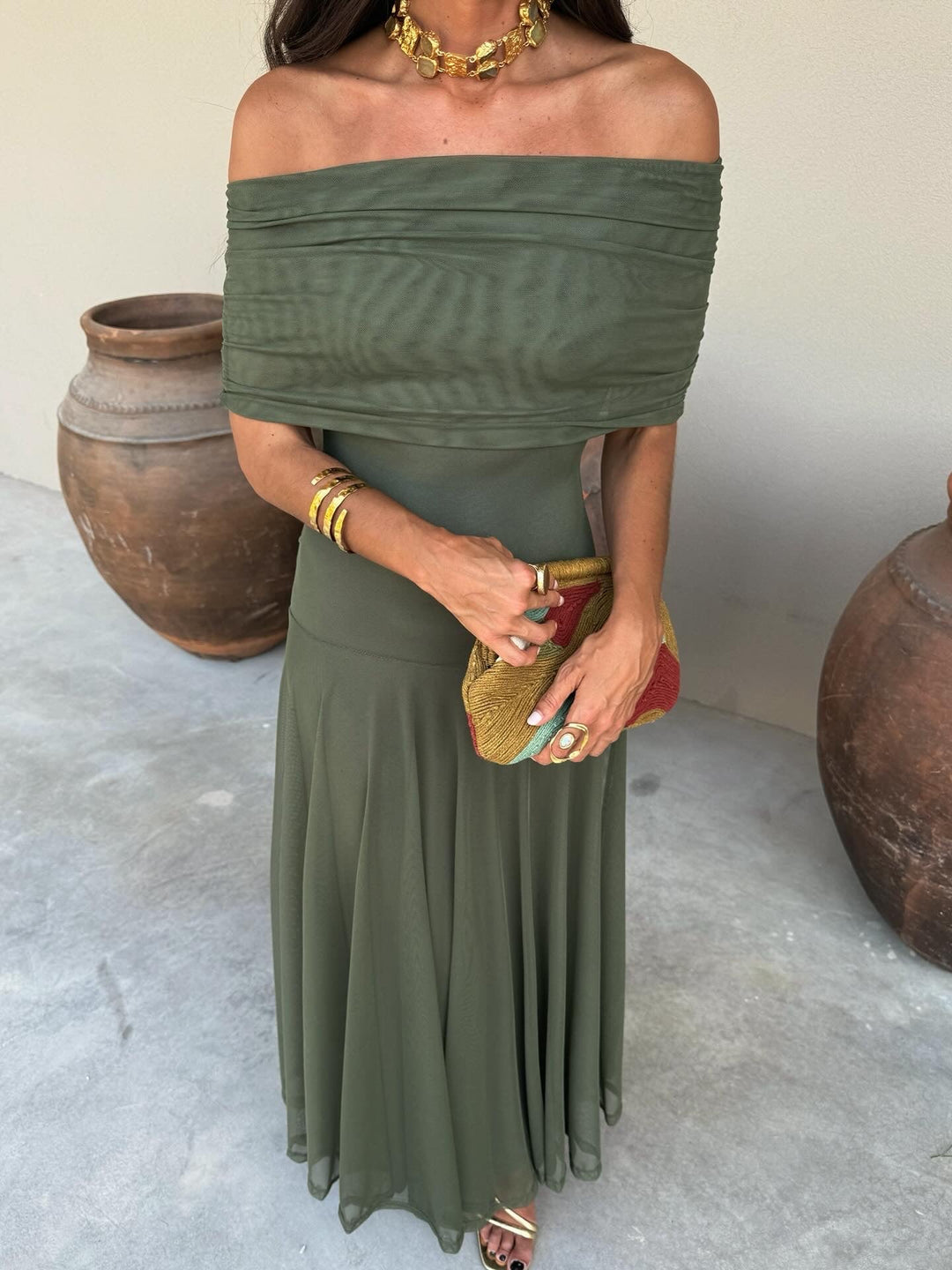 Sarah | Robe Élégante Simba en Tulle de Soie