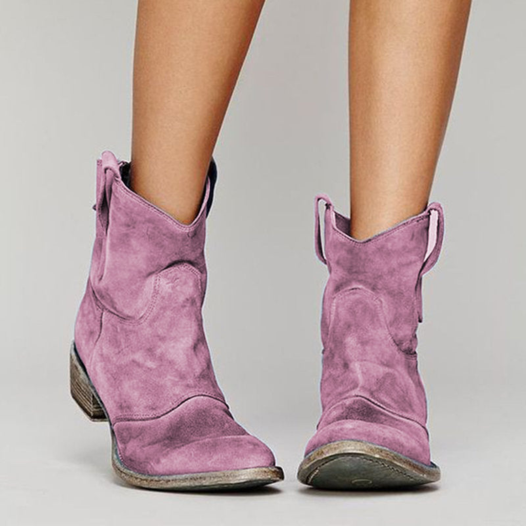 Carlotta - Bottines en Suède