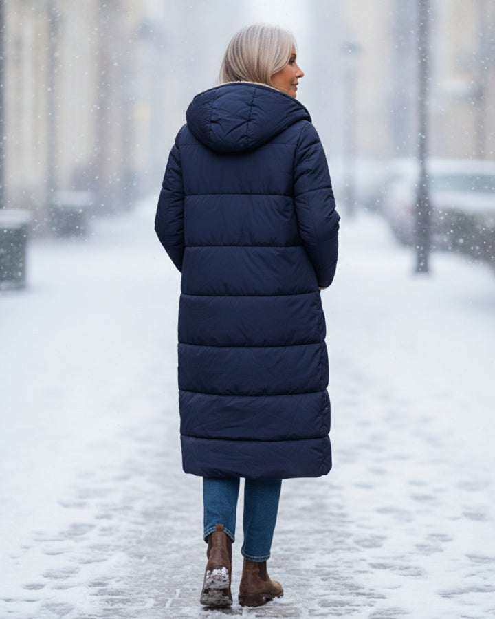 Eleanor - Manteau Réversible Élégant