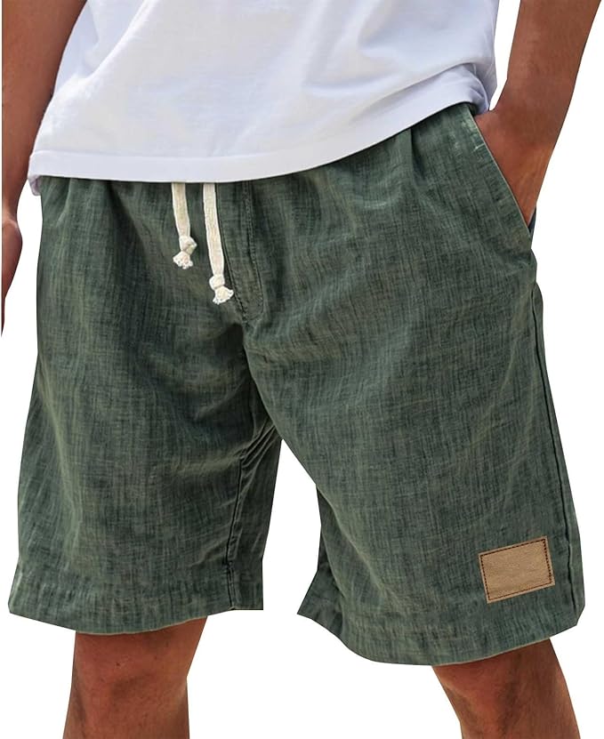 Lucas | Short Été en Coton À Lacets