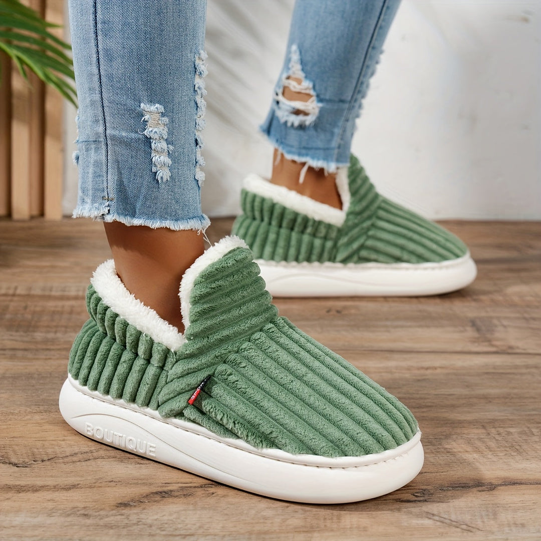 CozyStep - Chaussons Douillets Élégants