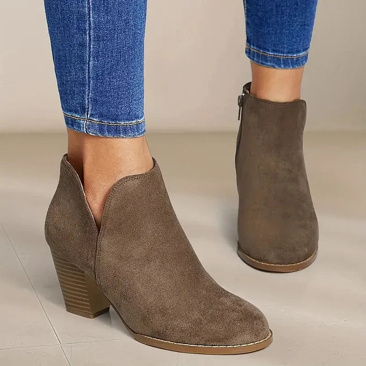 Alexe - Bottines Confortables En Cuir